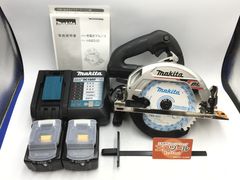 Makita 充電式マルノコ 本体 バッテリー 充電器 鮫肌チップソー動作 