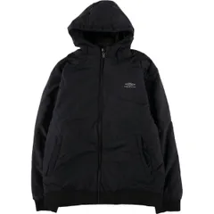 古着 アンブロ UMBRO バックロゴ 中綿パーカー パファージャケット メンズM相当/eaa572070
