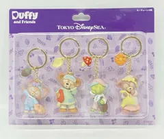 東京ディズニーシー キーチェーン4個 Duffy and Friends Fall's Sound Invitations