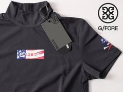 G/FORE ジーフォア Sサイズ レディース モックネックT-シャツ ブラック