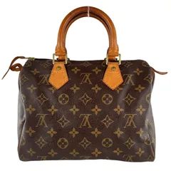 LOUIS VUITTON ルイ・ヴィトン スピーディ25 M41528 ボストンバッグ モノグラムキャンバス モノグラム ブラウン レディース【中古】【送料無料】