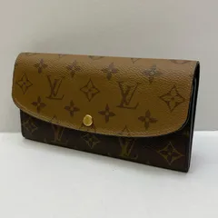 【加古川店】 中古 LOUIS VUITTON | ルイ・ヴィトン 長財布 ポルトフォイユ・エミリー M82157 モノグラム リバース 【125】