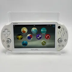 【動作正常】【画面傷なし】PS Vita 本体 Wi-Fi ホワイト PCH-2000ZA12　 SONY