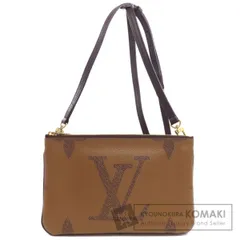 LOUIS VUITTON ルイヴィトン M69203 ポシェット ドゥーブルジップ ショルダーバッグ モノグラムジャイアント レディース [中古]