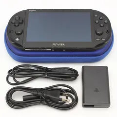 【美品】SONY PlayStation Vita Wi-Fiモデル PCH-2000ZA11 ブラック プレイステーション ヴィータ SIE 本体