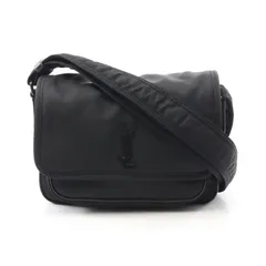 サンローランパリ SAINT LAURENT PARIS ショルダーバッグ ニキ スモール 776611FACKH1000 ブラック ナイロン レザー ニキ スモール メッセンジャー メンズ Used Aのサムネイル