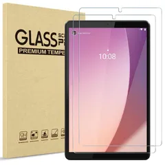 【在庫セール】ProCase 【2枚】Lenovo Tab M8 3/4世代、NEC LAVIE Tab T8 8インチ 画面保護フィルム 強化ガラス スクリーンプロテクター 耐指紋 適用端末:Lenovo Tab M8 HD/HD LTE/FHD/Smart