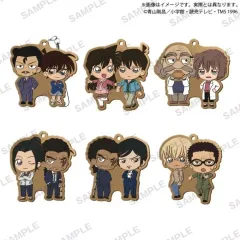 【中古】ストラップ 全6種セット 「名探偵コナン カプセルラバーストラップ デュオコレ Vol.2」