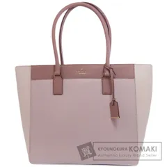kate spade ケイトスペード ロゴ バイカラー トートバッグ PVC レディース [中古]