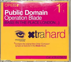 CDS1枚 / Public Domain / Operation Blade (Bass In The Place London...) (2000年・XTR-670670・ハードハウス・HOUSE) / D00175765