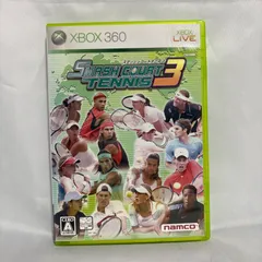XBOX360 スマッシュコートテニス3 ゲームソフト 動作確認済み [中古]
