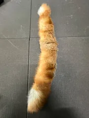 ⭐︎ きつね リアルファー マフラー ネック ストール ピン付き