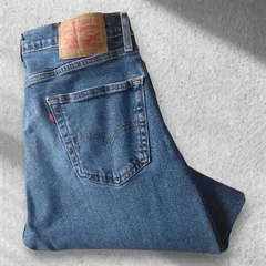 ■古着 Levi's リーバイス 505 ジーンズ デニムパンツ REGULAR FIT 21年製 W34L32【L5232】