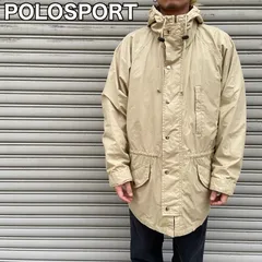90s☆POLOSPORT☆ラルフローレン☆マウンテンパーカー☆コットン☆ベージュ☆L