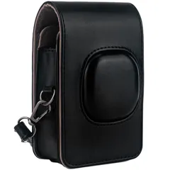 新品 富士フイルム instax mini LiPlay インスタントカメラ専用ケース PUレザー for Fujifilm Instax Mini Liplay 保護カバー 調節可能なショルダーストラップ 携帯便利 (ブラック)