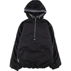 古着 00年代 ナイキ NIKE リバーシブル ハーフジップ フード付き リップストップ ウォームアッププルオーバー メンズM相当/eaa572577