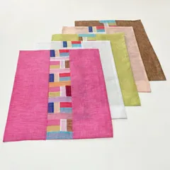 韓国麻風 ポジャギ ランチョンマット■launcheonmat-2-s【テーブル】【ランチョンマット】【かわいい】【おしゃれ】【韓国雑貨】【布】【花柄】【プリント】【敷き】