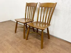 【良品】 柏木工 KASHIWA ウィンザーチェア ダイニングチェア 柏木工（KASHIWA）｜ SC7Aサイドチェア（K-ウィンザー） / オーク材