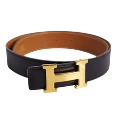 【希少】HERMES ヴィンテージ ベルト OI刻印 ブラック　1970年代 希少】HERMES ヴィンテージ ベルト OI刻印 ブラック 1970年代