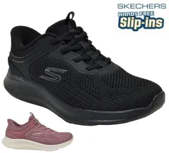スケッチャーズ 150623 SKECHERS Slip-ins SKECH LITE PRO 2.0 SMOOTH CURRENT ハンズフリー スリップインズ レディーススニーカー スリッポン 立ったまま履ける靴 手を使わずに履ける靴 靴 BBK DKMV