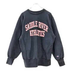90年代 USA製 Champion チャンピオン REVERSE WEAVE リバースウィーブ スウェット カレッジ ネイビー(メンズ L)中古 古着 V7801