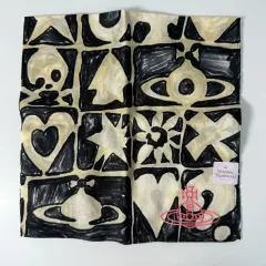 Vivienne Westwood ヴィヴィアン・ウエストウッド ピンク POINT ポイント ハンカチ - 新品