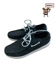 特価スタートvisvimビズビムHOCKNEY未使用ホックニー青9デッキシューズ 