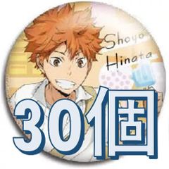 カラパレ ハイキュー！！ より道 缶バッジ 日向翔陽 30個セット売り