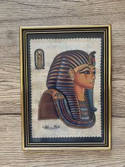 古代エジプト 王妃 ネフェルティティ パピルス 額縁サイズ 50cm×40cm 古代エジプト 王妃 ネフェルティティ パピルス 額縁サイズ 50cm×40cm