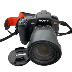 186000 動作未確認 sonny ソニー 一眼レフ α350 TAMRON 18-200mm 1:3.5-6.3 IF Macro Φ62 A14 DSLR-A350  ブラック [250124HM030032] 186000 動作未確認 sonny ソニー 一眼レフ α350 TAMRON 18-200mm 1:3.5