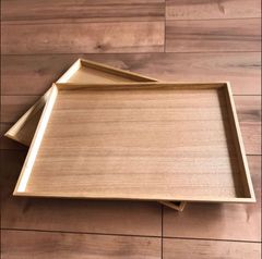木製トレー 2個セット 伊東屋 レタートレー - メルカリ