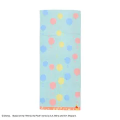 【メール便】くまのプーさん ロングタオル フルフィーコットン フェイスタオル 風船がいっぱい ディズニー タオル美術館 プレゼント かわいい キャラクター グッズ 