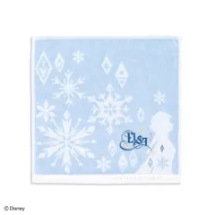 【メール便】アナと雪の女王xJILLSTUART ミニタオル タオルハンカチ エレガント エルサデザイン ディズニー タオル美術館 プレゼント かわいい キャラクター グッズ 