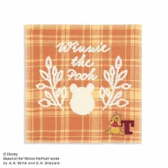 【メール便】くまのプーさん ミニタオル ガーゼパイル タオルハンカチ イニシャルチェック T ディズニー タオル美術館 プレゼント かわいい キャラクター グッズ 