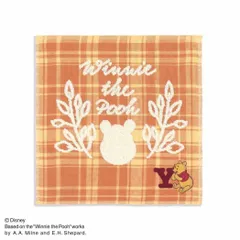 【メール便】くまのプーさん ミニタオル ガーゼパイル タオルハンカチ イニシャルチェック Y ディズニー タオル美術館 プレゼント かわいい キャラクター グッズ 