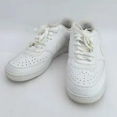 NIKE / ナイキ ◆コートビジョンローSL/スニーカー/ホワイト/サイズ27ｃｍ CD5465-100 【メンズ/MEN/男性/ボーイズ/紳士】【靴/クツ/シューズ/SHOES】 メンズファッション【中古】 