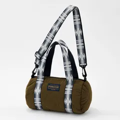 PENDLETON ペンドルトン キルティング ミニボストン オリーブドラブ