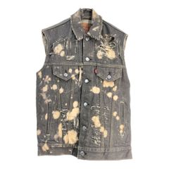 山田レン Levi's denimbest black リーバイス デニムベスト - メルカリ
