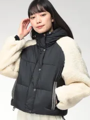 UGG (アグ) ボアコンビ フルジップ パッファー ジャケット MYKAHのサムネイル