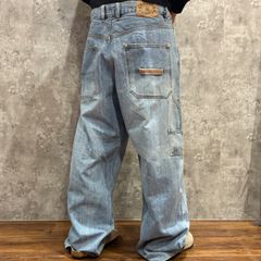 USA古着 カールカナイ B系 バギー 極太 デニム ワークパンツ Y2K 平成