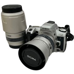 MINOLTA Sweet s α一眼レフカメラ 本体 ズームレンズ2本付 - メルカリ