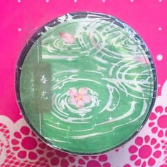 贝壳光 6cm×10m 草莓甜酱 海外マスキングテープ イチゴ 苺 いちご