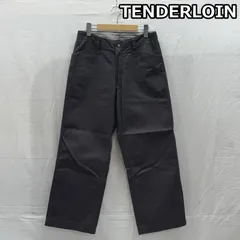 希少品！ TENDERLOIN トラウザー コーデュロイ パンツ ブラック黒 M 2025年最新】TENDERLOIN メンズ ワークパンツ・カーゴパンツ