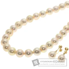 SELECT JEWELRY セレクトジュエリー アコヤ バロックパール 真珠 ネックレス・イヤリング セット ネックレス GP レディース [中古]