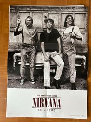 ポスター 非売品 限定 先着 特典 記念 NIRVANA ニルヴァーナ 日本公演