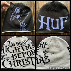 HUF NIGHTMARE REVERSE SKULL BEANIE ¥6930 ＋ 送料¥550