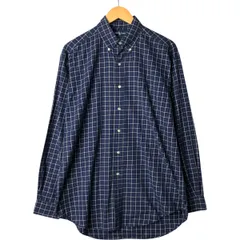 古着 ラルフローレン Ralph Lauren BLAKE 長袖 ボタンダウンチェックシャツ メンズM相当/eaa590922