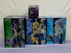 【未開封(F賞内袋未開封)】一番くじ HUNTER×HUNTER CHMERA ANT 2 ハンターハンター MASTERLISE A賞 メルエム / B賞 ネテロ / D賞 キルア / F賞 シャウアプフ 4点 フィギュア セット 707