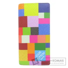 LOUIS VUITTON ルイヴィトン N60457 ポルトフォイユ・ブラザ NM ダミエ・グラフィット 3D 長財布（小銭入れあり） ダミエキャンバス レディース [中古]