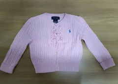 ラルフローレン ピンク 赤ちゃん カーディガン 24M